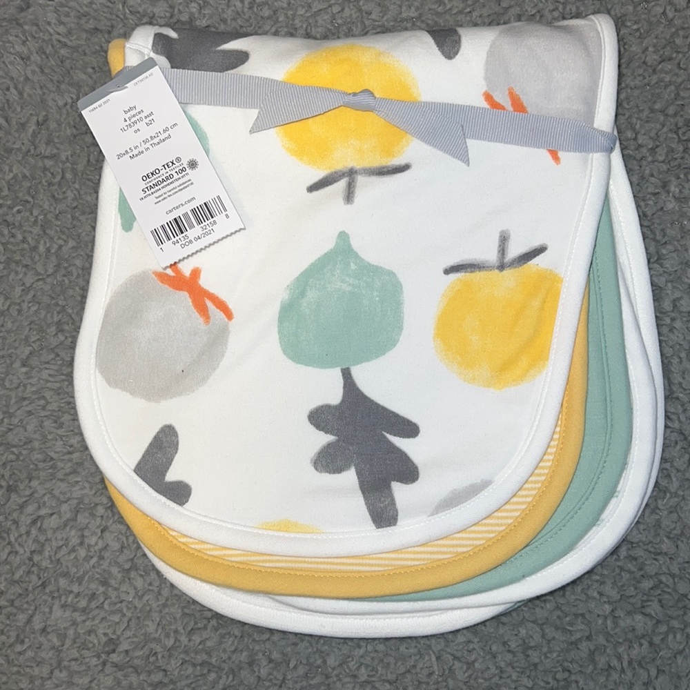 COPY - Burp Clothes 4 piece